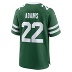 Choea NY.Jets #22 Tony Adams Legacy Green Team Game Jersey
