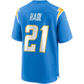 Choea LA.Chargers #21 John Hadl Powder Blue Game Retired Player Jersey