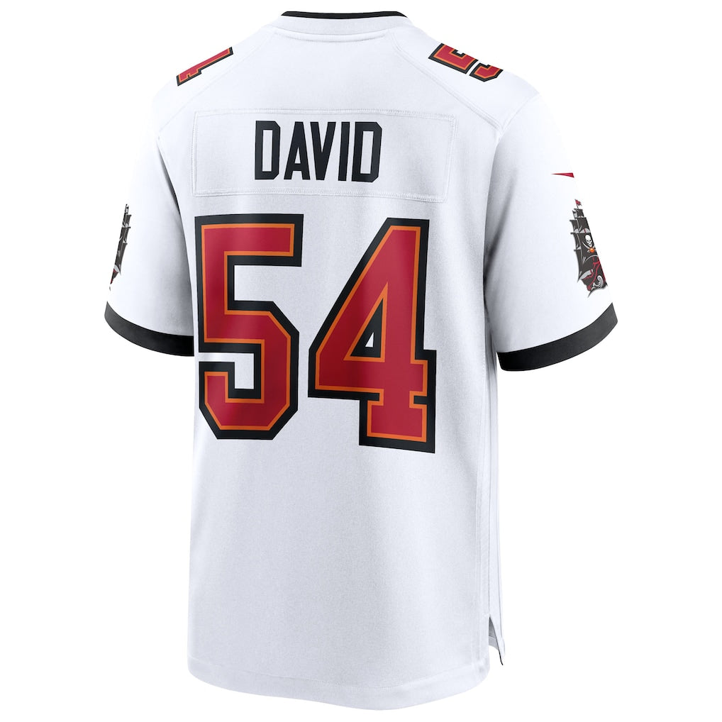 Choea TB.Buccaneers #54 Lavonte David White 50th Season White Game Jersey