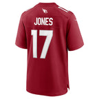 Choea A.Cardinals #17 Zay Jones Cardinal Team Game Jersey