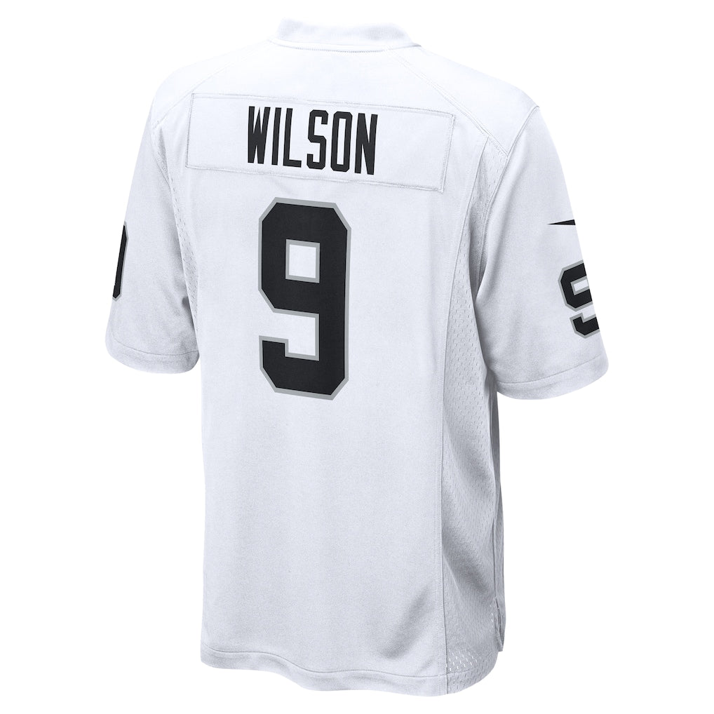 Choea LV.Raiders #9 Tyree Wilson White Game Jersey