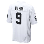 Choea LV.Raiders #9 Tyree Wilson White Game Jersey