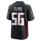 Choea A.Falcons #56 Leonard Floyd Black Team Game Jersey