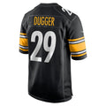 Choea P.Steelers #29 Kyle Dugger Black Team Game Jersey