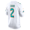 Choea M.Dolphins #2 Bradley Chubb White Game Player Jersey