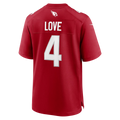 Choea A.Cardinals #4 Jeremiyah Love Red Game Player Stitched Jersey