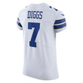 Choea D.Cowboys #7 Trevon Diggs White Alternate Vapor Elite Jersey