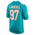 Choea M.Dolphins #97 Rashard Lawrence Aqua Team Game Jersey