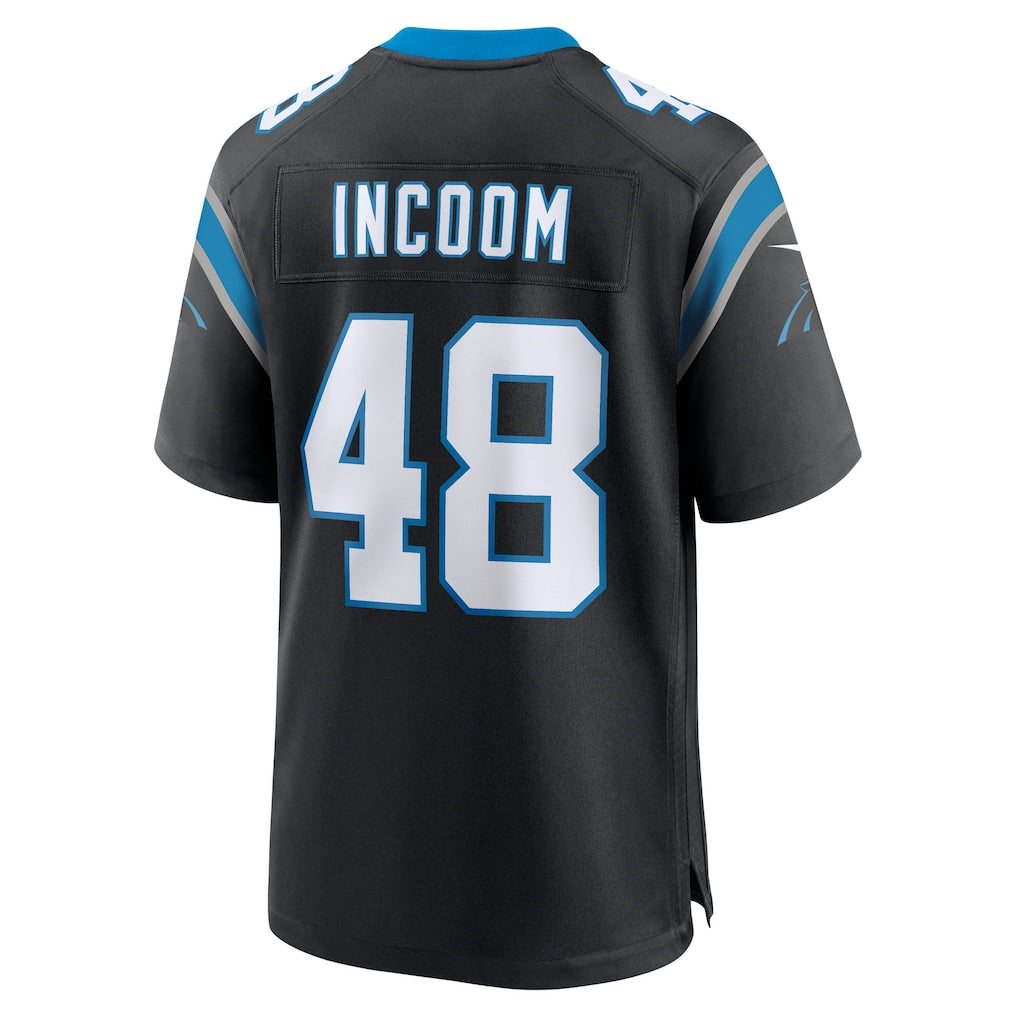 Choea C.Panthers #48 Thomas Incoom Black Team Game Jersey
