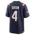 Choea NE.Patriots #4 Antonio Gibson Navy Game Retired Player Jersey