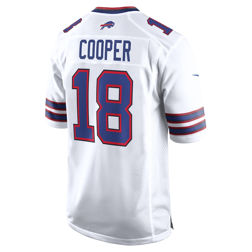 Choea B.Bills #18 Amari Cooper White Game Jersey