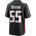 Choea A.Falcons #55 John Abraham Black Game Retired Player Jersey