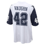 Choea D.Cowboys #42 Deuce Vaughn White Game Jersey