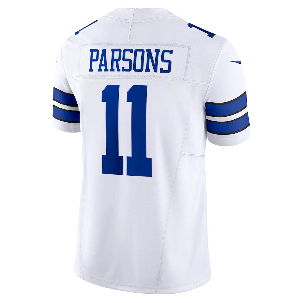 Choea D.Cowboys #11 Micah Parsons White Vapor F.U.S.E. Limited Jersey