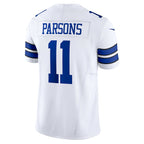 Choea D.Cowboys #11 Micah Parsons White Vapor F.U.S.E. Limited Jersey