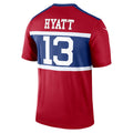 Choea NY.Giants #13 Jalin Hyatt Red Legend Player Performance Top Jersey