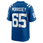 Choea IN.Colts #65 Jimmy Morrissey Royal Team Game Jersey