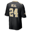 Choea NO.Saints #24 Devin Neal Black Team Game Jersey