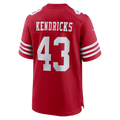 Choea SF.49ers #43 Eric Kendricks Scarlet Team Game Jersey