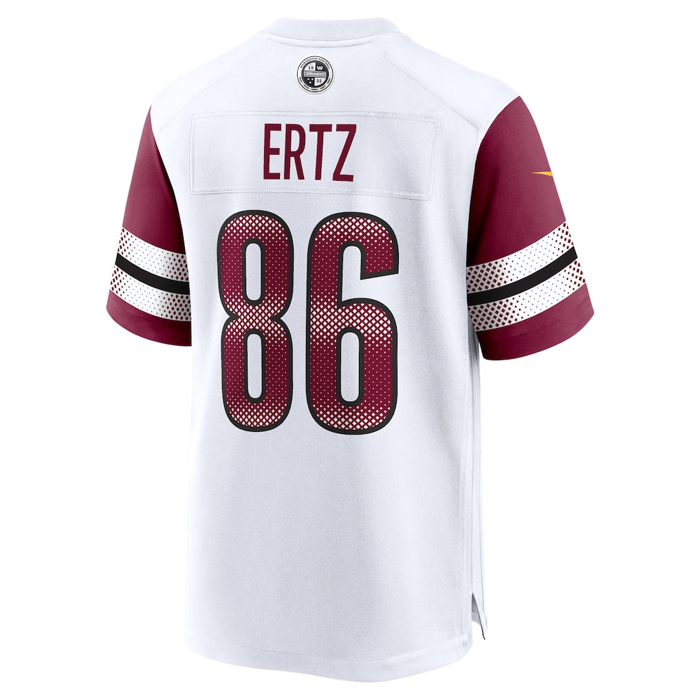 Choea W.Commanders #86 Zach Ertz White Game Jersey