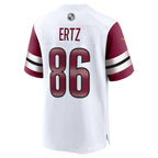Choea W.Commanders #86 Zach Ertz White Game Jersey