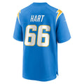 Choea LA.Chargers #66 Bobby Hart Powder Blue Team Game Jersey
