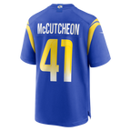 Choea LA.Rams #41 Cameron McCutcheon Royal Game Jersey