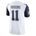 Choea D.Cowboys #11 Micah Parsons White Alternate Vapor F.U.S.E. Limited Jersey