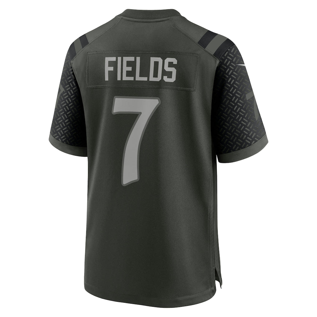 Choea NY.Jets #7 Justin Fields Gotham Green 2025 Rivalries Collection Game Jersey
