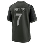 Choea NY.Jets #7 Justin Fields Gotham Green 2025 Rivalries Collection Game Jersey