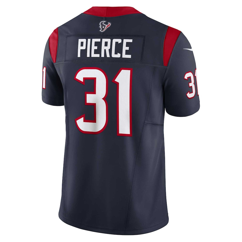 Choea H.Texans #31 Dameon Pierce Navy Vapor F.U.S.E. Limited Jersey