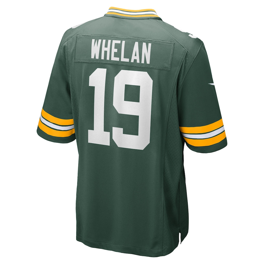 Choea GB.Packers #19 Daniel Whelan Green Game Jersey