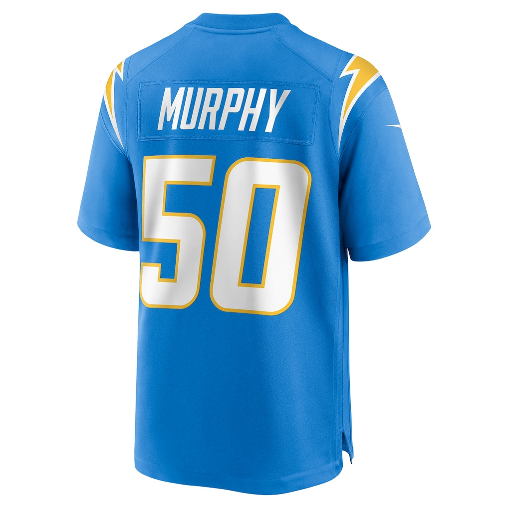 Choea LA.Chargers #50 Caleb Murphy Powder Blue Team Game Jersey