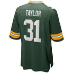 Choea GB.Packers #31 Jim Taylor Green Game Jersey
