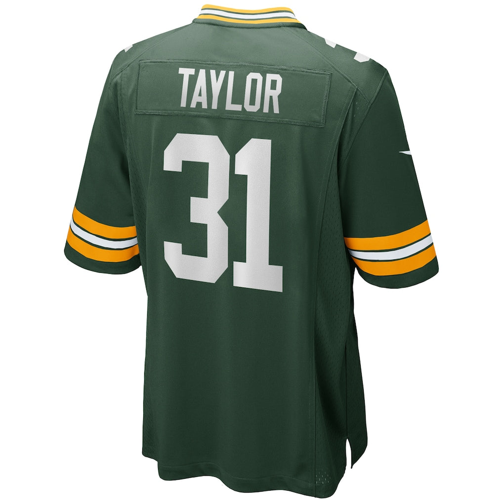 Choea GB.Packers #31 Jim Taylor Green Game Jersey