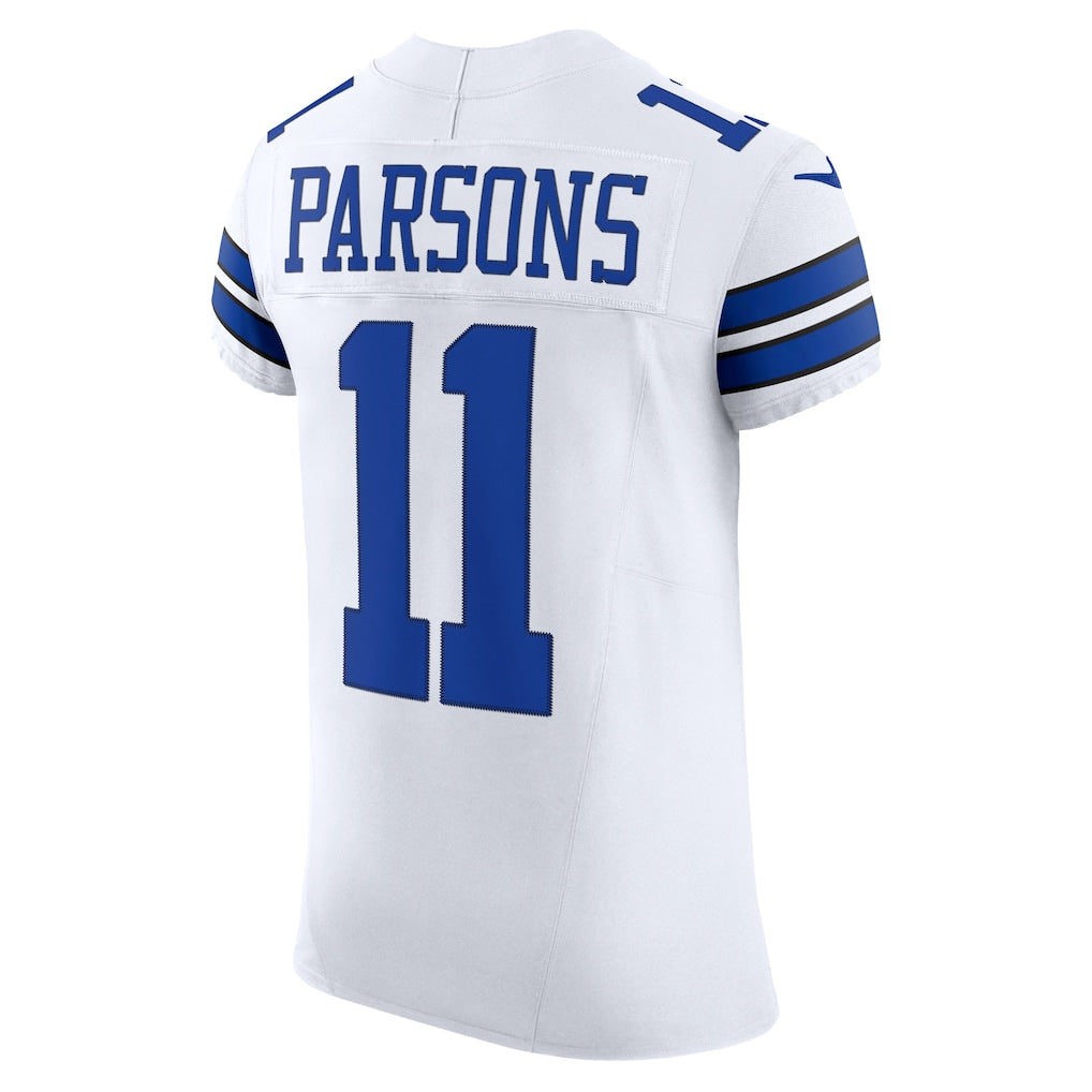 Choea D.Cowboys #11 Micah Parsons White Vapor F.U.S.E. Elite Jersey