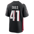 Choea A.Falcons #41 Ben Sauls Black Team Game Jersey