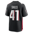 Choea A.Falcons #41 Ben Sauls Black Team Game Jersey
