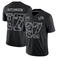 Choea D.Lions #97 Aidan Hutchinson Player Black Limited 2026 Salute to Service Home Game Stitched Jerseys