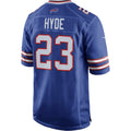 Choea B.Bills #23 Micah Hyde Royal Game Player Jersey