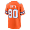 Choea D.Broncos #80 Rod Smith Orange Retired Player Alternate Game Jersey