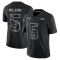 Choea NY.Jets #5 Garrett Wilson Player Black Limited 2026 Salute to Service Home Game Stitched Jerseys
