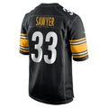 Choea P.Steelers #33 Jack Sawyer Black Team Game Jersey