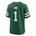 Choea NY.Jets #1 Dad Legacy Green Game Jersey