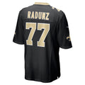 Choea NO.Saints #77 Dillon Radunz Black Team Game Jersey
