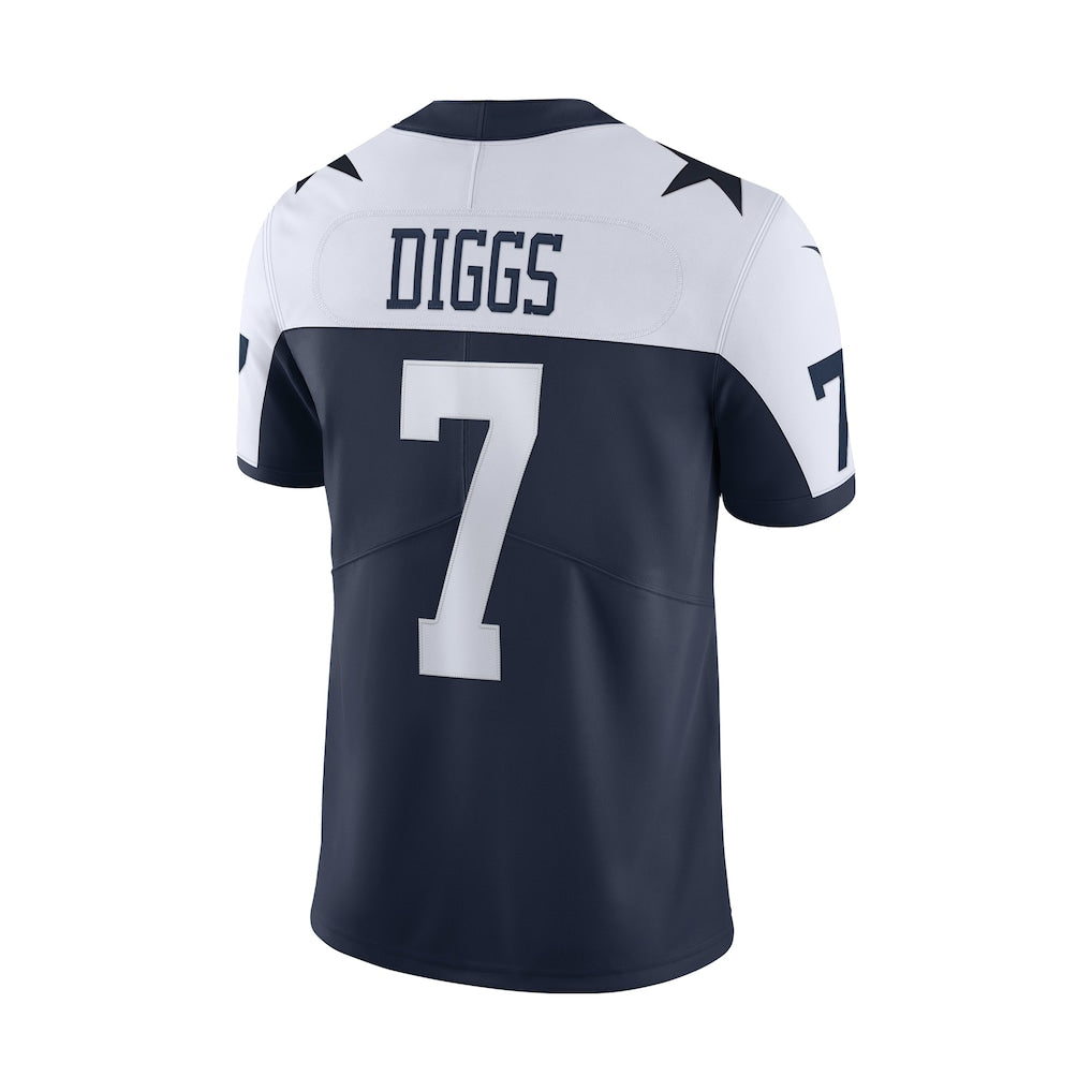 Choea D.Cowboys #7 Trevon Diggs Navy Alternate Vapor Limited Jersey