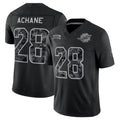 Choea M.Dolphins #28 De¡¯Von Achane Player Black Limited 2026 Salute to Service Home Game Stitched Jerseys