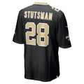 Choea NO.Saints #28 Danny Stutsman Black Team Game Jersey