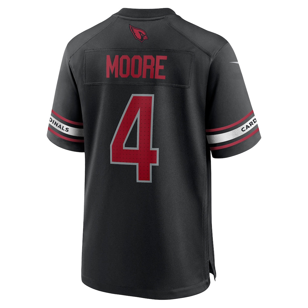 Choea A.Cardinals #4 Rondale Moore Black Game Jersey