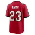 Choea TB.Buccaneers #23 Tykee Smith Red Game Jersey